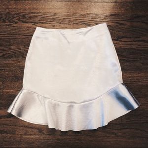 🚀HP🚀 H&M Silver Mini Skirt